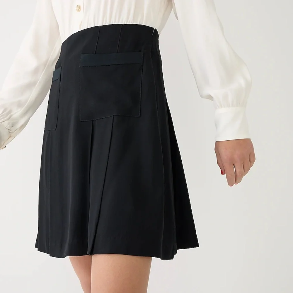 J.Crew Button-front crepe shirtdress dress BM974